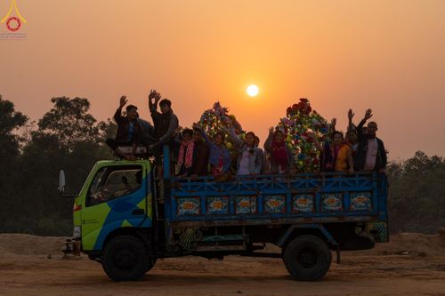 ภาพ No.127191:Photo Story ปฐมบรรพชาชาวพุทธมาร์มา เริ่ม วันที่ 2 กุมภาพันธ์ พ.ศ. 2567 ณ วัดธัมจักร อรัญกุฏิ เมืองรัมการ์ คาร์กาชารี บังกลาเทศ