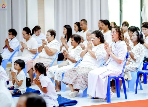 ภาพ No.241708:วันอาทิตย์ที่ 24 สิงหาคม พ.ศ. 2568 พิธีทอดผ้าป่า ฉลองครบรอบ 10 ปี ศูนย์ปฏิบัติธรรมพัทลุง