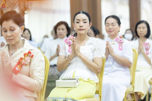 ภาพ No.235006:วันเสาร์ที่ 26 กรกฎาคม พ.ศ. 2568 พิธีทอดผ้าป่าบูรณปฏิสังขรณ์ วัดสามพระยาวรวิหาร ณ ศาลาอบรมสงฆ์ วัดสามพระยาวรวิหาร เขตพระนคร กรุงเทพมหานครฯ