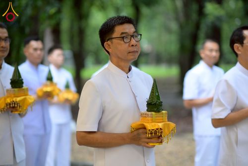 ภาพ No.223591:วันที่ 11 พฤษภาคม พ.ศ. 2568 พิธีบรรพชาของอุบาสก พิสิทธิ์ หมื่นแกล้ว  ณ วัดพระธรรมกาย