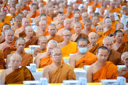 ภาพ No.230549:วันอาทิตย์ที่ 29 มิถุนายน พ.ศ. 2568  งานสัมมนาคณะสงฆ์จังหวัดอำนาจเจริญ โครงการกฐินสามัคคีทั่วไทย 30,000 วัด บูชาธรรม 81 ปี หลวงพ่อธัมมชโย และพิธีถวายสังฆทาน 409 วัด ครบรอบ 9 ปี ณ ธุดงคสถานอำนาจเจริญ