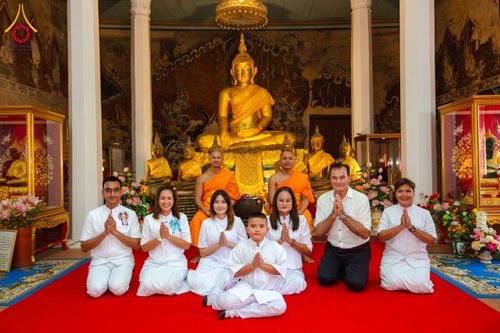 ภาพ No.173228:พิธีทอดกฐิน วัดช้างใหญ่ จ.พระนครศรีอยุธยา ในโครงการกฐินสามัคคีทั่วไทย 30,000 วัด บูชาธรรม 80 ปี หลวงพ่อธัมมชโย โดยคณะศิษยานุศิษย์วัดพระธรรมกาย วันที่ 2 พฤศจิกายน พ.ศ. 2567