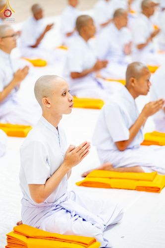 ภาพ No.217211:วันเสาร์ที่ 12 เมษายน พ.ศ. 2568 พิธีบรรพชา พิธีขอศีลและขอนิสสัย พิธีมอบบาตร ในโครงการอุปสมบทหมู่ บูชาธรรมหลวงพ่อธัมมชโย, โครงการธรรมทายาท ระดับอุดมศึกษา รุ่นที่ 52 ,  โครงการบวชพระนานาชาติ AEC & WAB CEO รุ่นที่ 4 ณ วัดพระธรรมกาย