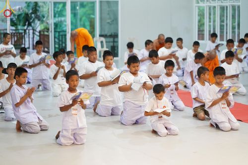 ภาพ No.61841:โครงการบรรพชาสามเณร เพื่อฟื้นฟูพระพุทธศาสนาทั่วไทย ณ ศูนย์อบรมที่พักสงฆ์บ้านร่มเย็น จ.นราธิวาส วันที่ 1 เมษายน พ.ศ. 2567