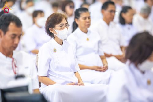 ภาพ No.126643:พิธีบูชาข้าวพระ ในวันอาทิตย์ต้นเดือนที่ 3 มีนาคม พ.ศ. 2567 ณ วัดพระธรรมกาย จ.ปทุมธานี