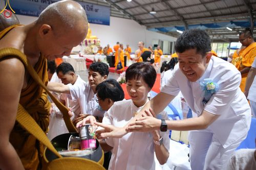 ภาพ No.140863:พิธีตักบาตรพระ 500 รูป ปีที่ 9 ณ ธุดงคสถานล้านนา อำเภอสันทราย จังหวัดเชียงใหม่ วันอาทิตย์ที่ 9 มิถุนายน พ.ศ. 2567