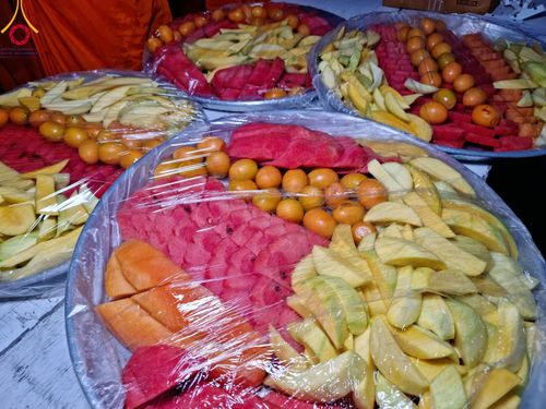 ภาพ No.115077:พิธีถวายภัตตาหารเป็นสังฆทาน แด่คณะพระธรรมยาตรา ปีที่ 12 วันที่ 19 มกราคม พ.ศ. 2567 ณ วัดโบสถ์(บน) บางคูเวียง จ.นนทบุรี