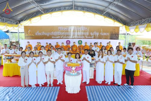 ภาพ No.75857:พิธีเปิดศูนย์ปฎิบัติธรรมและอบรมเยาวชน ,  พิธีทอดผ้าป่าเพื่อถมที่ดินเป็นปฐมฤกษ์  วันอาทิตย์ที่ 12 กุมภาพันธ์ พ.ศ. 2566  ณ ศูนย์ปฏิบัติธรรมและอบรมเยาวชนเมืองยะลา