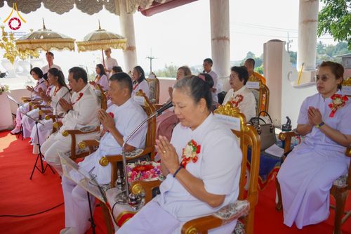 ภาพ No.61604:พิธีตัดลูกนิมิตผูกพัทธสีมา อุโบสถจิตตะอริยศุภกุล วันพฤหัสบดีที่ ๑๘ เมษายน พ.ศ.๒๕๖๗ ณ วัดกิ่วลม ตำบลบ่อหลวง อำเภอฮอด จังหวัดเชียงใหม่