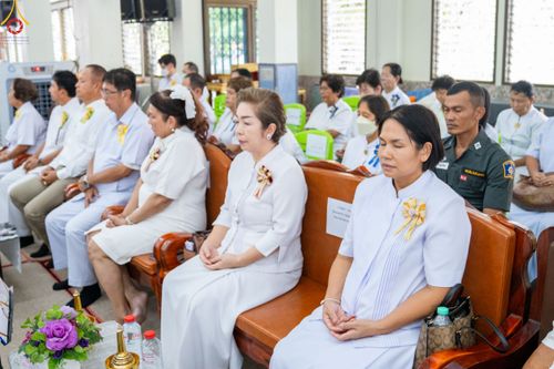 ภาพ No.87331:พิธีถวายสังฆทาน 323 วัด 4 จังหวัดชายแดนภาคใต้  ปีที่ 19 ครั้งที่ 165 พิธีมอบกองทุนหนุนแรงใจช่วยครูใต้  ปีที่ 16 ครั้งที่ 130 และพิธีทำบุญอุทิศส่วนกุศลให้ผู้วายชนม์ ณ วัดพุทธภูมิ อ.เมือง จ.ยะลา วันเสาร์ที่ 9 กันยายน พ.ศ. 2566