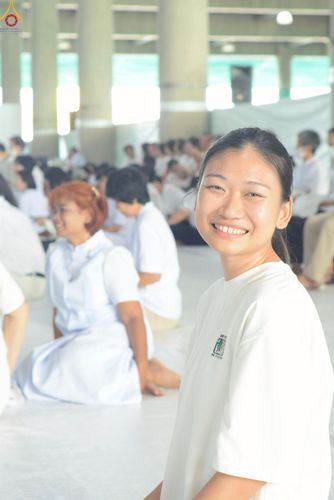 ภาพ No.248619:วันที่ 28 กันยายน พ.ศ. 2568 พิธีตัดปอยผม และปลงผม โครงการอุปสมบทบูชาธรรม 141 ปี พระมงคลเทพมุนี ณ วิหารคด วัดพระธรรมกาย