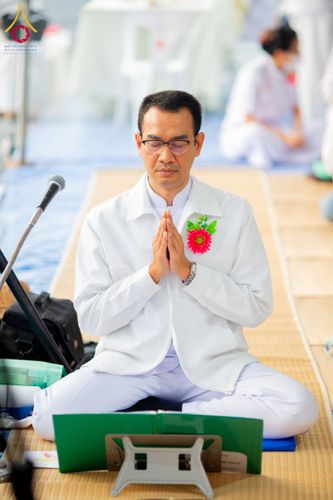 ภาพ No.201452:พิธีถวายภัตตาหารเป็นสังฆทาน แด่พระธรรมยาตรา ณ อนุสรณ์สถานบางปลา วัดบางปลา อำเภอบางเลน จังหวัดนครปฐม ในโครงการธรรมยาตรา กตัญญูบูชา มหาปูชนียาจารย์ พระมงคลเทพมุนี(สด จนฺทสโร) พระผู้ปราบมาร อนุสรณ์สถาน 7 แห่ง ปีที่ 13 วันที่ 25 มกราคม พ.ศ. 2568