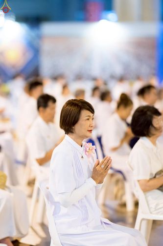 ภาพ No.244425:วันที่ 7 กันยายน พ.ศ. 2568 พิธีฉลองชัยสวดมนต์บทธัมมจักกัปปวัตตนสูตร 7,681,108,108 จบ ณ มหารัตนวิหารคด วัดพระธรรมกาย