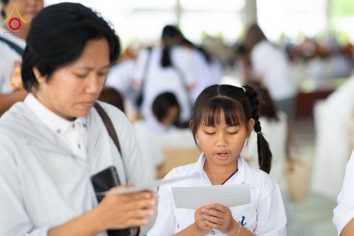ภาพ No.326690:วันที่ 1 พฤษภาคม พ.ศ.2569 พิธีบุพเปตพลี ครั้งที่ 181 ร่วมอุทิศบุญแด่หมู่ญาติที่ล่วงลับไปแล้ว และสืบทอดอายุพระพุทธศาสนา ณ หอฉันคุณยายอาจารย์ฯ วัดพระธรรมกาย