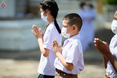 ภาพ No.67050:พิธีอุปสมบทวัดหนองกระดี่ อ.สองพี่น้อง จ.สุพรรณบุรี รับบุญจัดงานโดย สำนักพัฒนาเยาวชนโลก เมื่อวันที่ 7 ธันวาคม พ.ศ. 2565