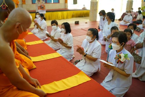 พิธีอุปสมบทวัดรัตนชมภู อ.กบินทร์บุรี จ.ปราจีนบุรี รับบุญจัดงานโดยสำนักการศึกษา เมื่อวันที่ 7 ธันวาคม พ.ศ. 2565