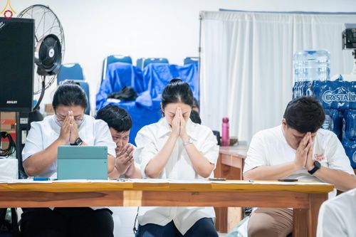 ภาพ No.329291:วันที่ 16 – 17 พฤษภาคม พ.ศ.2569 เตรียมงานจุดประทีปวิสาขบูชานานาชาติ  บุโรพุทโธ (Borobudur) ประเทศอินโดนีเซีย