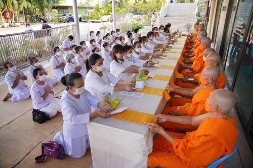 พิธีอุปสมบทวัดบึงบอน อ.หนองเสือ จ.ปทุมธานี รับบุญจัดงานโดยสำนักสาธารณูปการ เมื่อวันที่ 7 ธันวาคม พ.ศ. 2565