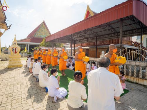 ภาพ No.66806:พิธีอุปสมบท วัดแจ่มราษฎร์ศรัทธาธรรม(วัดสีล้ง) จ.สมุทรปราการ  รับบุญจัดงานโดย สำนักกัลยาณมิตร ภาคนครหลวง 6 เมื่อวันที่ 7 ธันวาคม พ.ศ. 2565