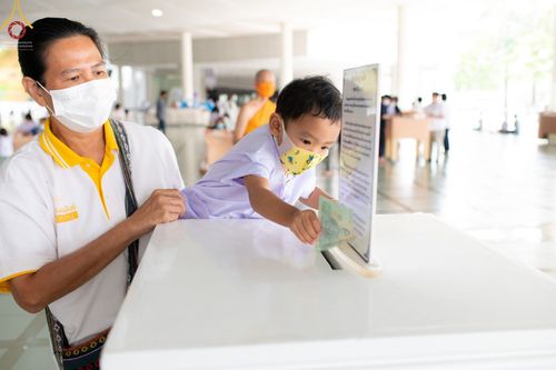 ภาพ No.64879:พิธีบุพเปตพลี ครั้งที่ 129 เพื่ออุทิศบุญกุศลแด่บรรพบุรุษผู้ล่วงลับ วันที่ 23 พฤศจิกายน พ.ศ. 2565 ณ วัดพระธรรมกาย