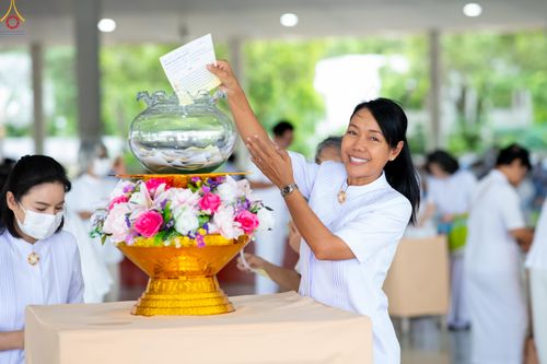 ภาพ No.343054:วันที่ 13 สิงหาคม พ.ศ.2569 พิธีบุพเปตพลี ครั้งที่ 186 ร่วมอุทิศส่วนกุศล แด่หมู่ญาติผู้ล่วงลับไปแล้ว และเป็นปัจจัยสนับสนุน การเผยแผ่พระพุทธศาสนา ณ หอฉันคุณยายอาจารย์ วัดพระธรรมกาย