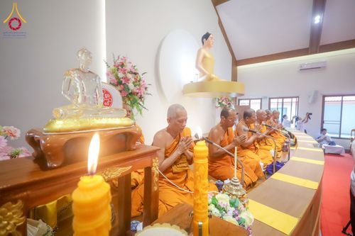 ภาพ No.345218:วันเสาร์ที่ 22 สิงหาคม พ.ศ.2569 พิธีฉลองอาคารสมปรารถนา  ณ วัดกลางธนรินทร์ ต.บ้านแป้ง อ.พรหมบุรี จ.สิงห์บุรี