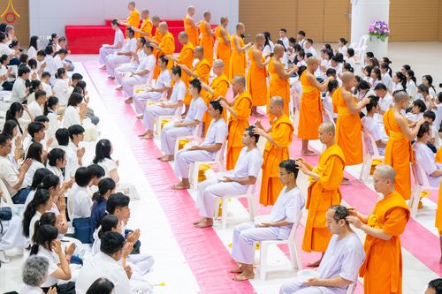 ภาพ No.319315:วันเสาร์ที่ 4 เมษายน พ.ศ.2569 พิธีปลงผมนาคธรรมทายาท โครงการอุปสมบทหมู่ธรรมทายาท ระดับอุดมศึกษา รุ่นที่ 53 ภาคฤดูร้อน ณ มหารัตนวิหารคด 13 วัดพระธรรมกาย