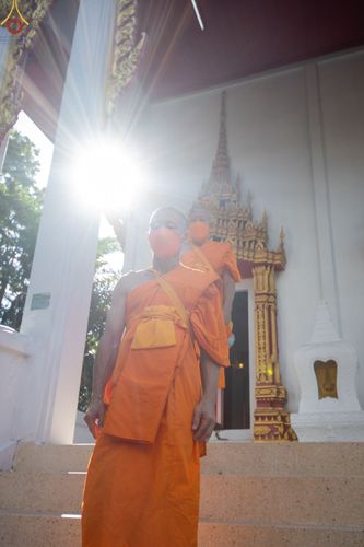 ภาพ No.66012:พิธีอุปสมบทวัดเขาตะแบก อ.ศรีราชา จ.ชลบุรี รับบุญจัดงานโดยสำนักพัฒนาเยาวชนโลก เมื่อวันที่ 7 ธันวาคม พ.ศ. 2565