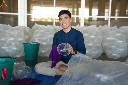 ภาพ No.124236:V.26 มาฆะ มากันนะ การรับบุญเตรียมงาน ของเจ้าหน้าที่หน่วยงานต่างๆ เพื่อวันมาฆบูชา วันเสาร์ที่ 24 กุมภาพันธ์  พ.ศ. 2567 ณ วัดพระธรรมกาย จ.ปทุมธานี