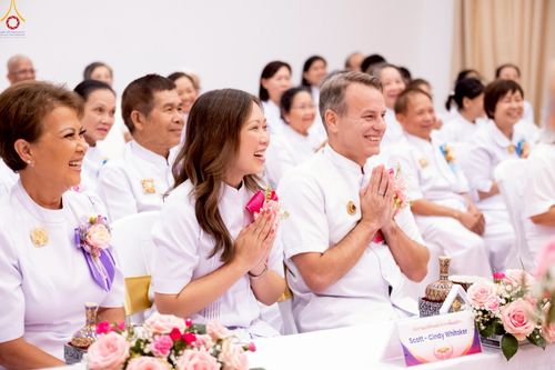 ภาพ No.234728:วันอาทิตย์ที่ 20 กรกฎาคม  พ.ศ.2568 พิธีทอดผ้าป่าภาคพื้นอเมริกา พิธีเจริญพระพุทธมนต์ ฉลองอาคารแก้วธรรมชัยรัตนอนันต์ วัดพระธรรมกายเทนเนสซี ประเทศสหรัฐอเมริกา