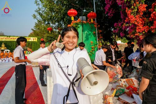 ภาพ No.206825:พิธีตักบาตรพระ 1,000 รูป ปืที่ 7 วันอาทิตย์ที่ 9 กุมภาพันธ์ พ.ศ. 2568 ณ วัดห้วยตองสัก อำเภอจอมทอง จังหวัดเชียงใหม่