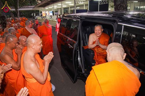 ภาพ No.315203:วันจันทร์ที่ 23 มีนาคม พ.ศ. 2569 พิธีบำเพ็ญกุศล คุณพ่อณรงค์ จินตมากุล  สิริอายุ 99 ปี 11 เดือน โยมบิดา พระครูปลัดรัตนวีรวัฒน์ (รังสฤษดิ์ อิทฺธิจินตโก) ที่ปรึกษาเจ้าคณะจังหวัดปทุมธานี เจ้าอาวาสวัดพระธรรมกาย  ณ ห้องปลูกศรัทธา 2 วัดพระธรรมกาย ปทุมธานี