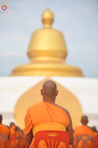 ภาพ No.118529:พิธีตักบาตรพระธรรมยาตรา ปีที่ 12 ณ อนุสรณ์สถานลำดับที่ 5 สถานที่เผยแผ่วิชชาธรรมกายครั้งแรก อนุสรณ์สถานบางปลา จ.นครปฐม วันที่ 25 มกราคม พ.ศ. 2567