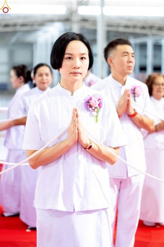 ภาพ No.247123:วันที่ 21 กันยายน พ.ศ. 2568 งานบุญวันอาทิตย์ พิธีจุดเทียนใจ ไฟนิรันด์ อนันตชัย ณ วัดพระธรรมกาย จ.ปทุมธานี