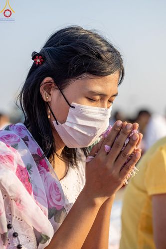 ภาพ No.116685:พิธีต้อนรับพระธรรมยาตรา ปีที่ 12 ณ อนุสรณ์สถานบางปลา จ.นครปฐม วันที่ 21 มกราคม พ.ศ. 2567