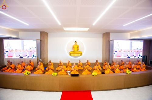 ภาพ No.128921:พิธีทอดผ้าป่าฉลองมหารัตนเจดีย์สิริปทุมสวรรค์ ณ ศูนย์ปฏิบัติธรรมภาคใต้ อ.บางกล่ำ จ.สงขลา วันที่ 10 มีนาคม พ.ศ. 2567