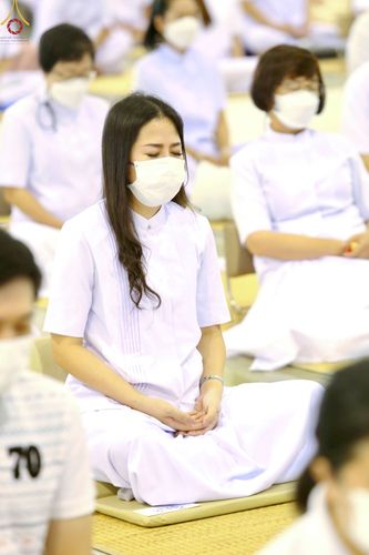 ภาพ No.75619:วัดพระธรรมกายจัด งานบุญวันอาทิตย์ต้นเดือน  มีกิจกรรมดังนี้ พิธีตักบาตร, พิธีบูชาข้าวพระ พระธรรมยาตรารับประกาศนียบัตร โครงการธรรมยาตราฯ ปีที่ 11 ในวันที่ 5 กุมภาพันธ์ พ.ศ. 2566 ณ วัดพระธรรมกาย อ.คลองหลวง จ.ปทุมธานี