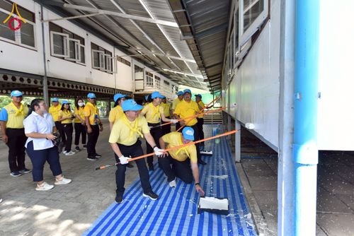 ภาพ No.226785:กิจกรรมจิตอาสาพัฒนา “เราทำความ ดี ด้วยหัวใจ” เนื่องในโอกาสวันพระบาทสมเด็จพระปกเกล้าเจ้าอยู่หัว ณ วัดพระธรรมกาย อ.คลองหลวง จ.ปทุมธานี วันพุธที่ 28 พฤษภาคม พ.ศ. 2568