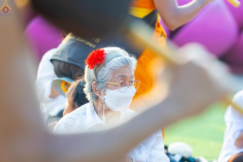 ภาพ No.299624:วันที่ 18 มกราคม พ.ศ. 2569 พิธีต้อนรับพระธรรมยาตรา (ภาพชุดที่ 2) ณ อนุสรณ์สถานลำดับที่ 5  สถานที่เผยแผ่วิชชาธรรมกายครั้งแรก อนุสรณ์สถานบางปลา วัดบางปลา อำเภอบางเลน จังหวัดนครปฐม ในโครงการธรรมยาตรา กตัญญูบูชา มหาปูชนียาจารย์ พระมงคลเทพมุนี(สด จนฺทสโร) พระ