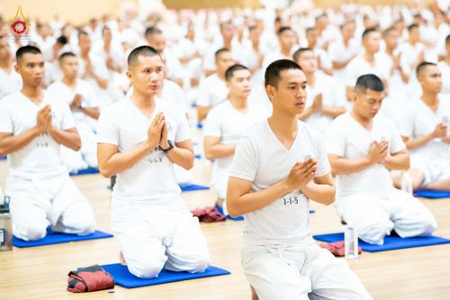 ภาพ No.349039:วันที่ 16 กันยายน พ.ศ. 2569 พิธีเปิดบรรพชาและปฏิบัติธรรม นสต. รุ่นที่ 16 ศูนย์ฝึกอบรมตำรวจภูธรภาค 1 ณ สภาธรรมกายสากล วัดพระธรรมกาย