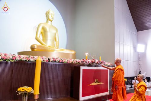 ภาพ No.332304:วันเสาร์ที่ 6 มิถุนายน พ.ศ.2569 พิธีต้อนรับสัญญาบัตร พัดยศ พระราชภาวนาวชิรวิเทศ วิ. ณ อุโบสถพระไตรปิฏก วัดพระธรรมกาย