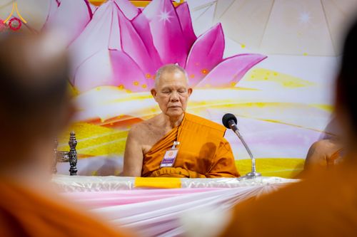 ภาพ No.303374:วันที่ 23 มกราคม พ.ศ. 2569 พิธีเจริญพุทธมนต์ปฏิบัติธรรม มอบทุนการศึกษา  ถวายสังฆทาน 109 วัด เพื่อถวายเป็นพุทธบูชา เพื่อขับเคลื่อนโครงการหมู่บ้านรักษาศีล 5 โดยคณะสงฆ์จังหวัดนครปฐม คณะศิษยานุศิษย์วัดพระธรรมกาย โครงการธรรมยาตรา ปีที่ 14 ณ วัดบางปลา อำเภอบาง