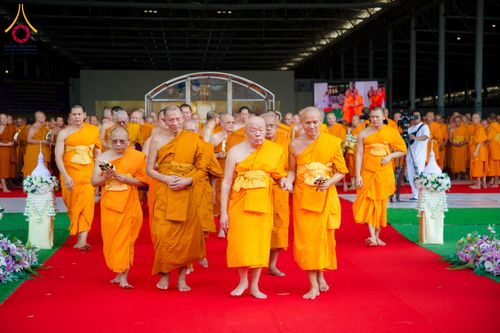 ภาพ No.316638:วันอาทิตย์ที่ 29 มีนาคม พ.ศ. 2569 พิธีทอดผ้าบังสุกุลและพิธีชำระร่าง โยมพ่อณรงค์ จินตมากุล  สิริอายุ 99 ปี 11 เดือน โยมบิดา พระครูปลัดรัตนวีรวัฒน์ (รังสฤษดิ์ อิทฺธิจินตโก) ที่ปรึกษาเจ้าคณะจังหวัดปทุมธานี เจ้าอาวาสวัดพระธรรมกาย  ณ ฌาปนสถานชั่วคราว ทางเข้า 