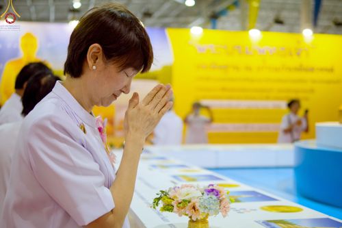 ภาพ No.77560:พิธีหล่อพระบรมพุทธเจ้า วัน อาทิตย์ที่ 12 มีนาคม พ.ศ. 2566 ณ วัดพระธรรมกาย จ.ปทุมธานี