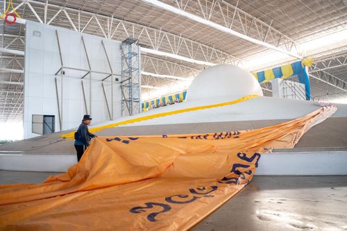 ภาพ No.58455:V.41 เทหมดใจ  ลุยต่อไป ร้อยซาวปี การเตรียมงาน การปฏิบัติงาน และการเก็บงาน ของเจ้าหน้าที่หน่วยงานต่างๆ เพื่อพิธีฉลองอายุวัฒนมงคล 80 ปี หลวงพ่อธัมมชโย และรับถวายมหาสังฆทาน 10,000 กว่าวัดทั่วประเทศ ในวันคุ้มครองโลก จันทร์ที่ 22 เมษายน พ.ศ. 2567