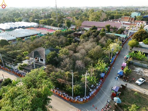 ภาพ No.295083:วันที่ 14 มกราคม พ.ศ. 2569 พิธีต้อนรับพระธรรมยาตรา อนุสรณ์สถานลำดับที่ 4  สถานที่เกิดด้วยกายธรรม ณ วัดโบสถ์บน ต.บางคูเวียง จ.นนทบุรี ในโครงการธรรมยาตรา กตัญญูบูชา มหาปูชนียาจารย์ พระมงคลเทพมุนี(สด จนฺทสโร) พระผู้ปราบมาร อนุสรณ์สถาน 7 แห่ง ปีที่ 14