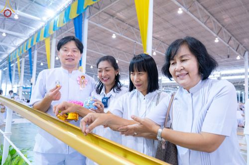 ภาพ No.77555:พิธีหล่อพระบรมพุทธเจ้า วัน อาทิตย์ที่ 12 มีนาคม พ.ศ. 2566 ณ วัดพระธรรมกาย จ.ปทุมธานี