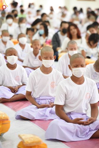 ภาพ No.79407:พิธีเวียนประทักษิณ ขอขมา มอบผ้าไตร โครงการบรรพชาสามเณรฟื้นฟูพระพุทธศาสนาทั่วไทย ณ วัดพระพุทธบาทราชวรมหาวิหาร อ.พระพุทธบาท จ.สระบุรี วันที่ 1 เมษายน พ.ศ. 2566