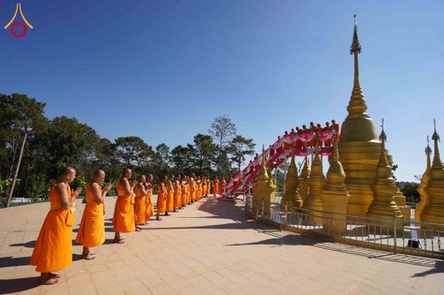 ภาพ No.309191:วันเสาร์ที่ 7 กุมภาพันธ์ พ.ศ.2569 พิธีบรรจุพระบรมสารีริกธาตุ ประดิษฐาน  ณ เจดีย์วัดทุ่งเจริญธรรม อ.อมก๋อย จ.เชียงใหม่