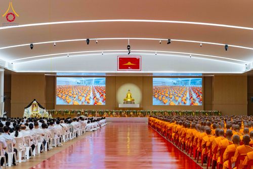 ภาพ No.306434:วันที่ 31 มกราคม พ.ศ. 2569  พิธีบำเพ็ญกุศล 100 วัน เพื่ออุทิศถวายแด่  สมเด็จพระนางเจ้าสิริกิติ์ พระบรมราชินีนาถ พระบรมราชชนนีพันปีหลวง ณ ห้องแก้วสารพัดนึก2 วัดพระธรรมกาย ปทุมธานี